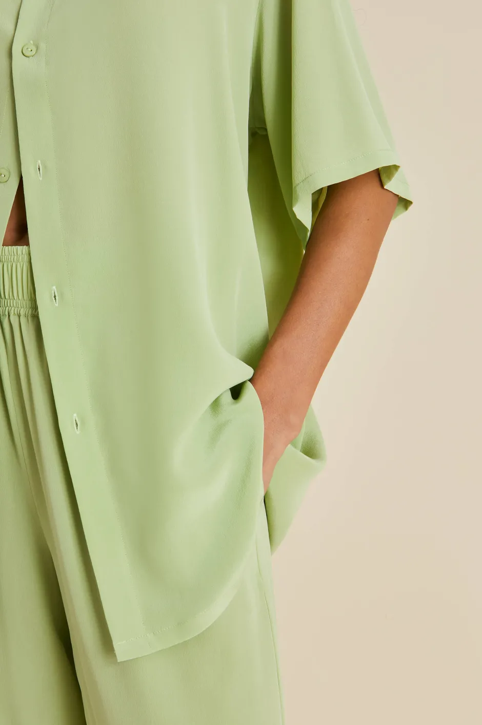 alabama_green_pajamasin_silk_crpe_de_chine_4.webp New Olivia von Halle Alabama Pajamasin Silk Crêpe de Chine Green