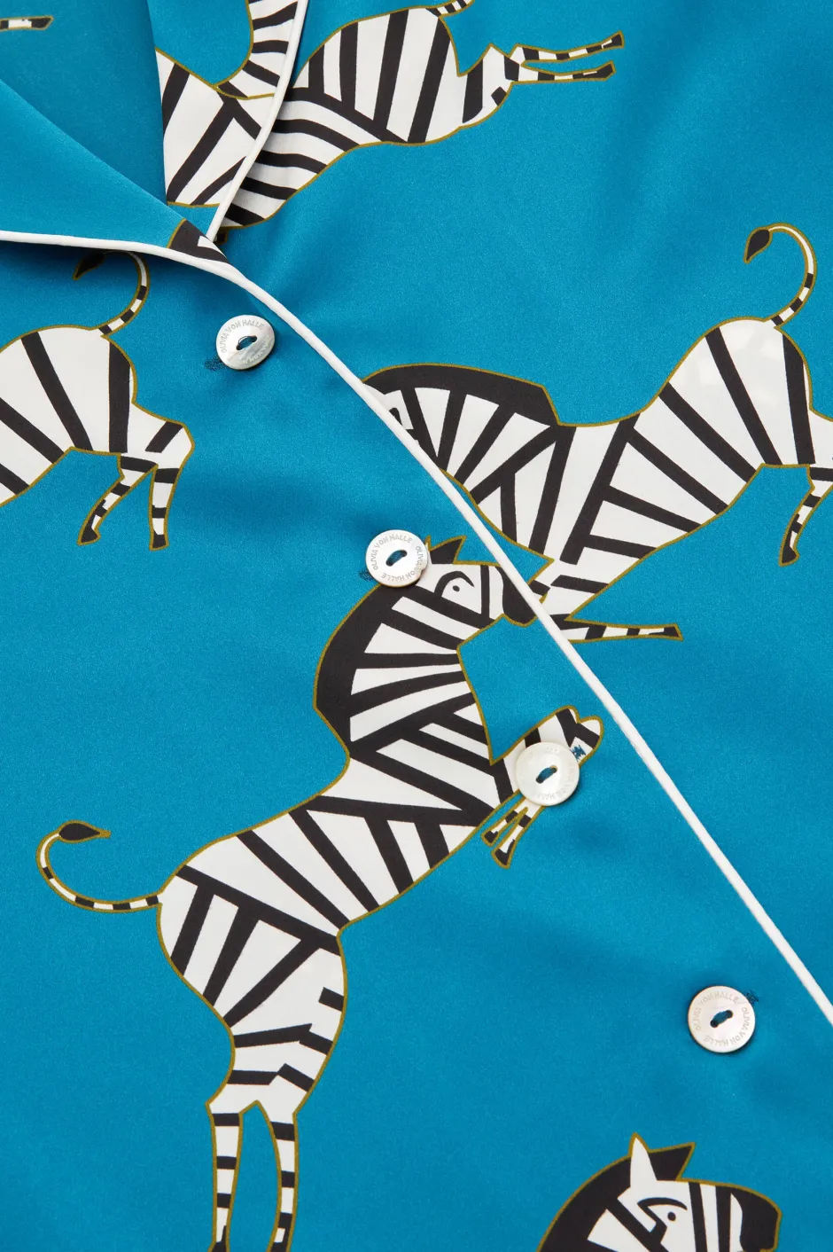 alba_zora_blue_zebra_pajamasin_silk_satin_8.webp Fashion Olivia von Halle Alba Zora Zebra Pajamasin Silk Satin Blue