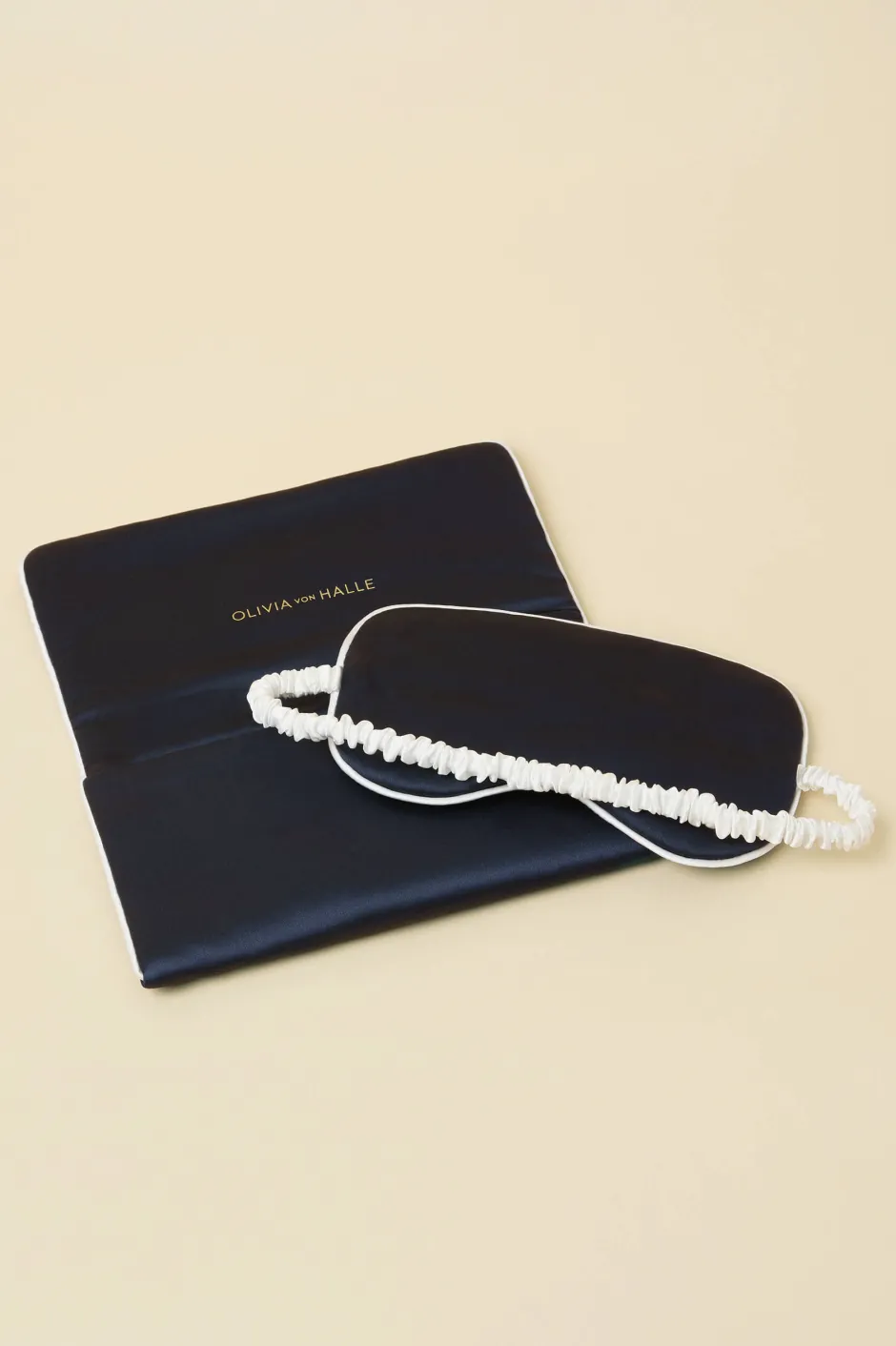 audrey_navy_ivory_eye_maskin_silk_satin_3.webp Cheap Olivia von Halle Audrey Ivory Eye Maskin Silk Satin Navy