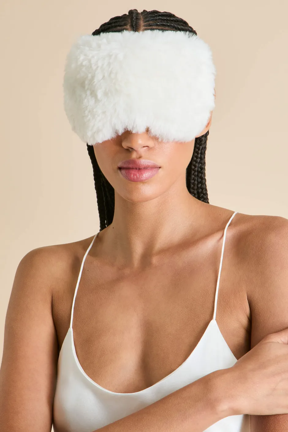 audrey_snow_white_eye_maskin_faux_fur_4.webp Cheap Olivia von Halle Audrey Snow White Eye Maskin Faux Fur Ivory