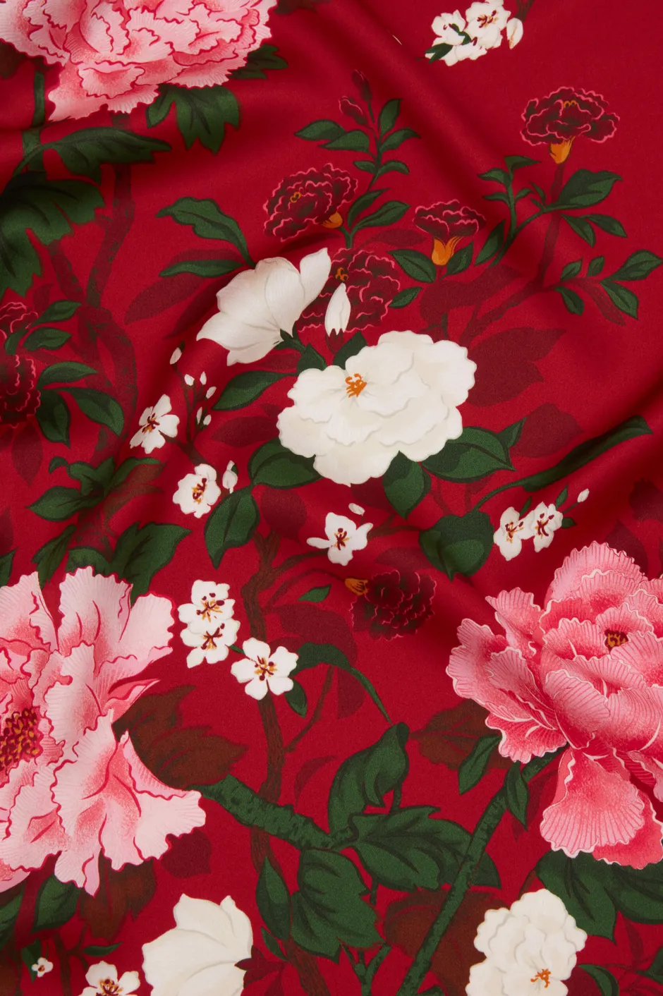 bella_tardieu_red_floral_camisole_setin_silk_satin_7.webp Online Olivia von Halle Bella Tardieu Floral Camisole Setin Silk Satin Red