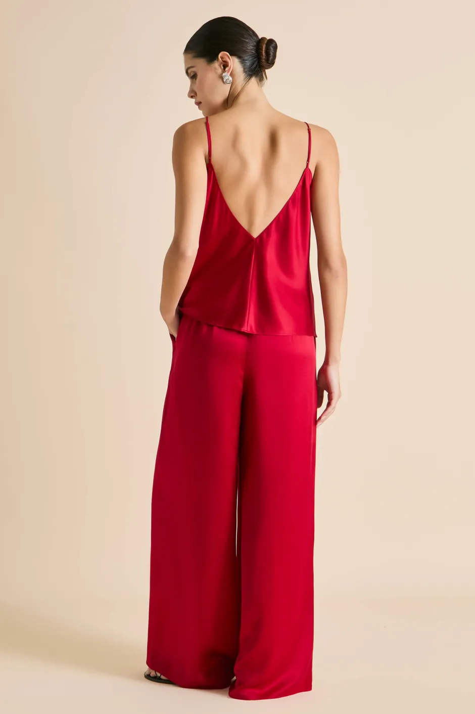 bliss_ruby_camisole_setin_silk_satin_4.webp Store Olivia von Halle Bliss Ruby Camisole Setin Silk Satin Red