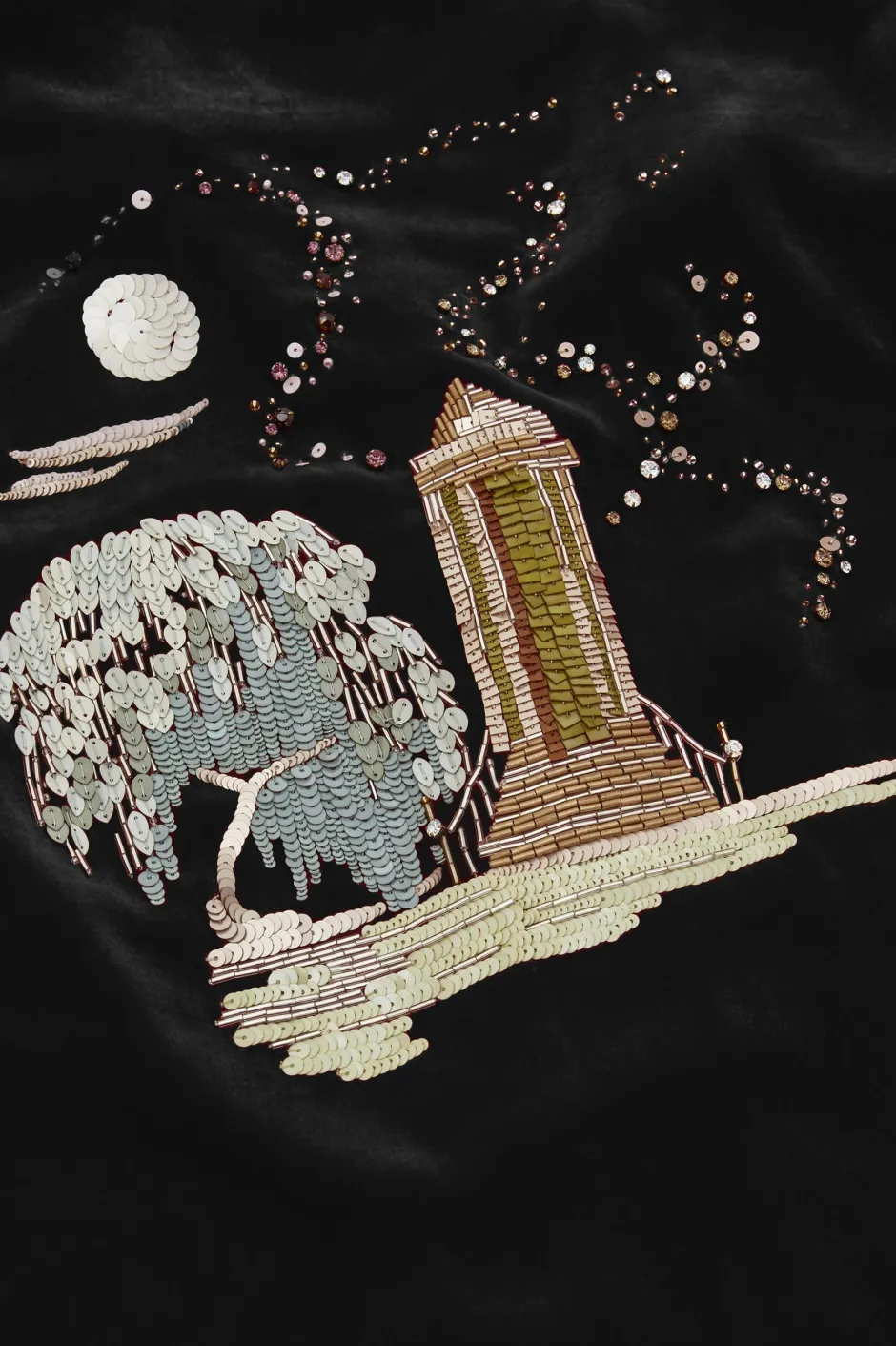 capability_arcadia_black_embellished_robein_silk_velvet_6.webp Flash Sale Olivia von Halle Capability Arcadia Black Embellished Robein Silk Velvet