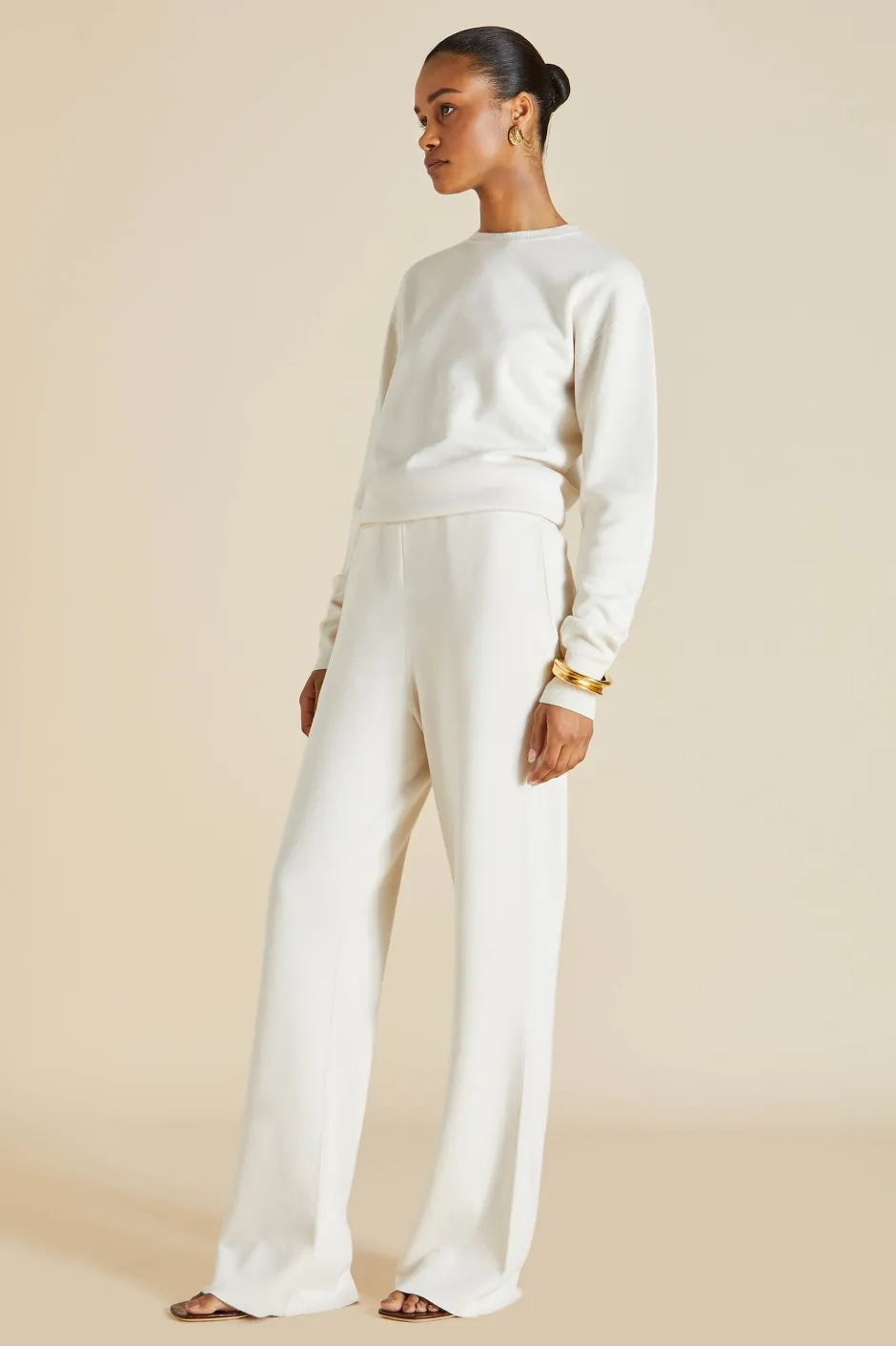 carmel_alaska_ivory_tracksuitin_silkcashmere_5.webp Discount Olivia von Halle Carmel Alaska Tracksuitin Silk-Cashmere Ivory