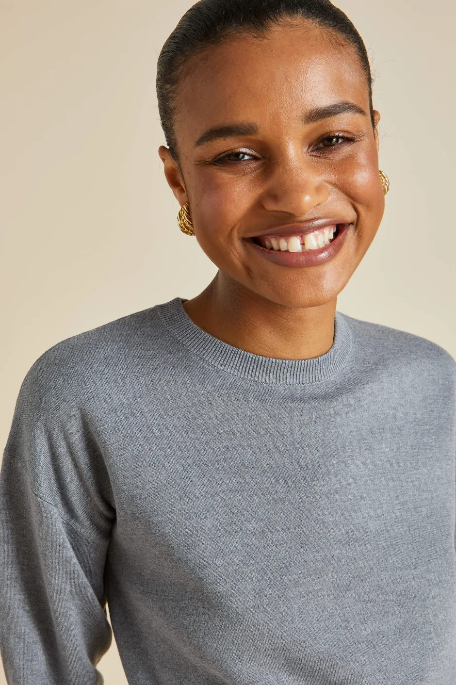 carmel_london_gray_tracksuitin_silkcashmere_5.webp Sale Olivia von Halle Carmel London Tracksuitin Silk-Cashmere Gray