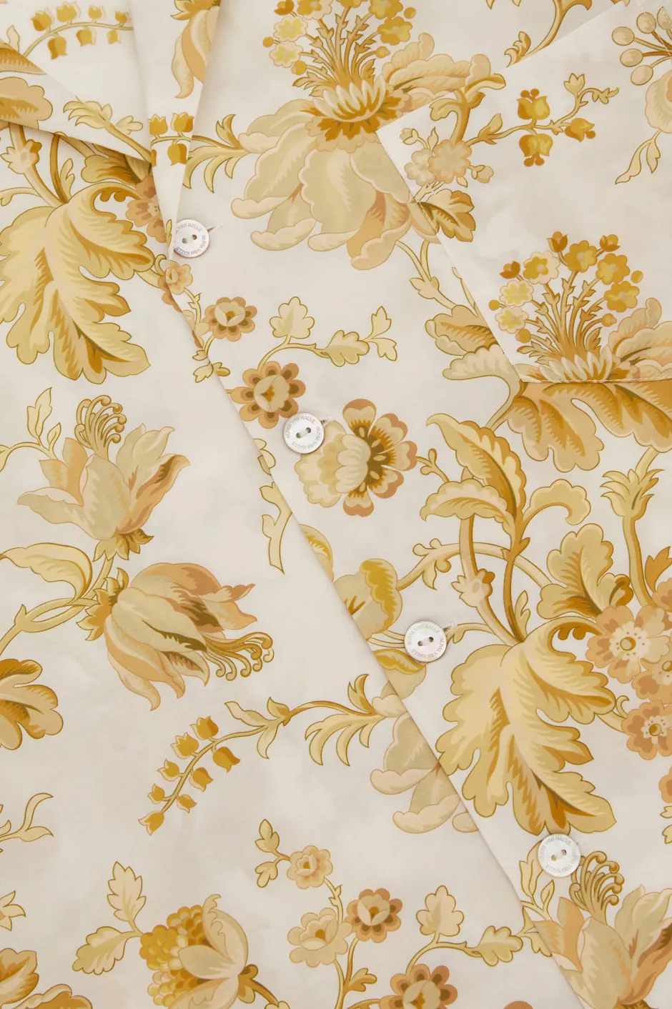 casablanca_aegeus_yellow_floral_pajamasin_cottonsilk_6.webp Fashion Olivia von Halle Casablanca Aegeus Floral Pajamasin Cotton-Silk Yellow