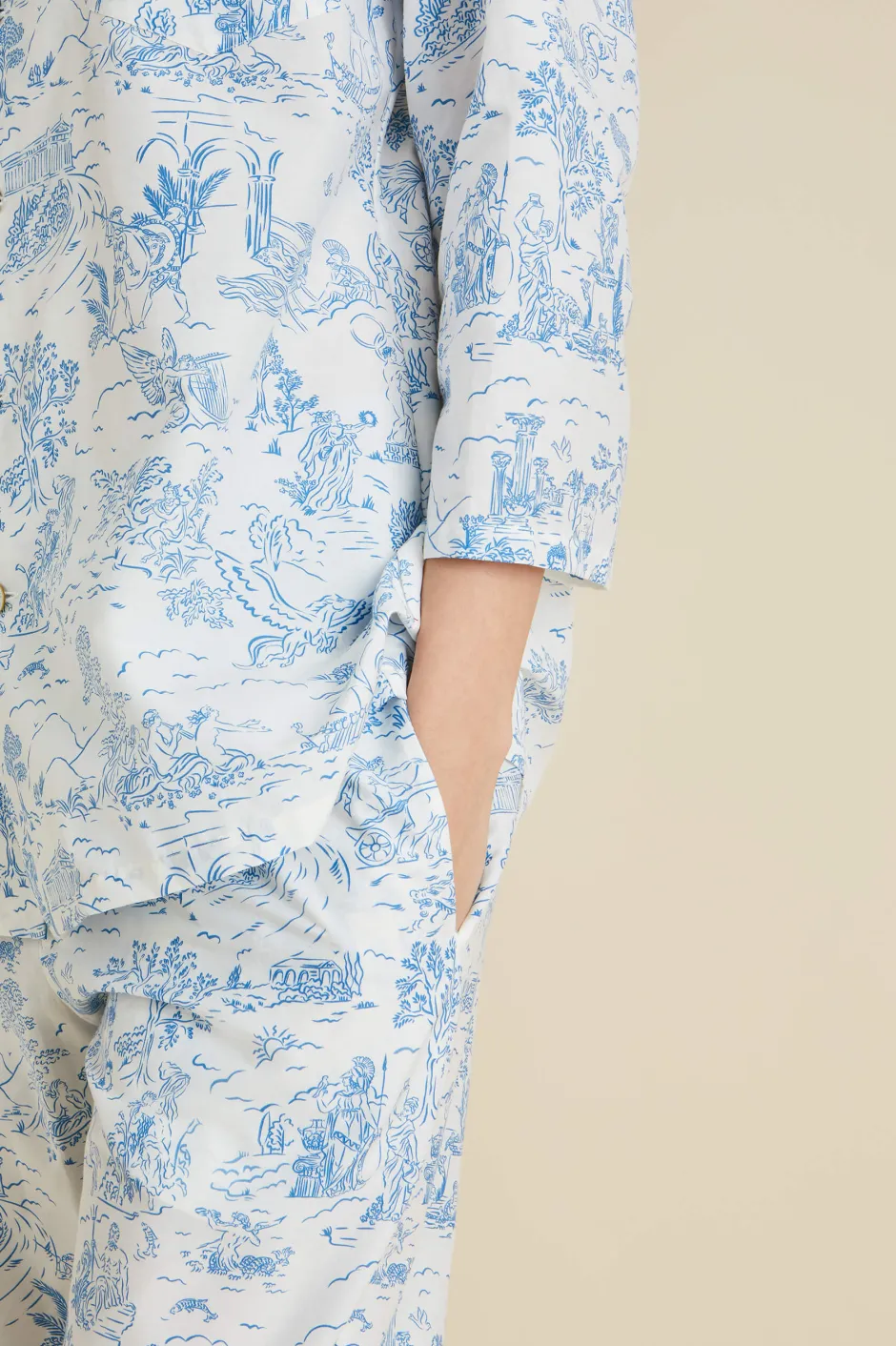 casablanca_eros_ivory_toile_de_jouy_pajamasin_cottonsilk_4.webp Flash Sale Olivia von Halle Casablanca Eros Toile de Jouy Pajamasin Cotton-Silk Ivory