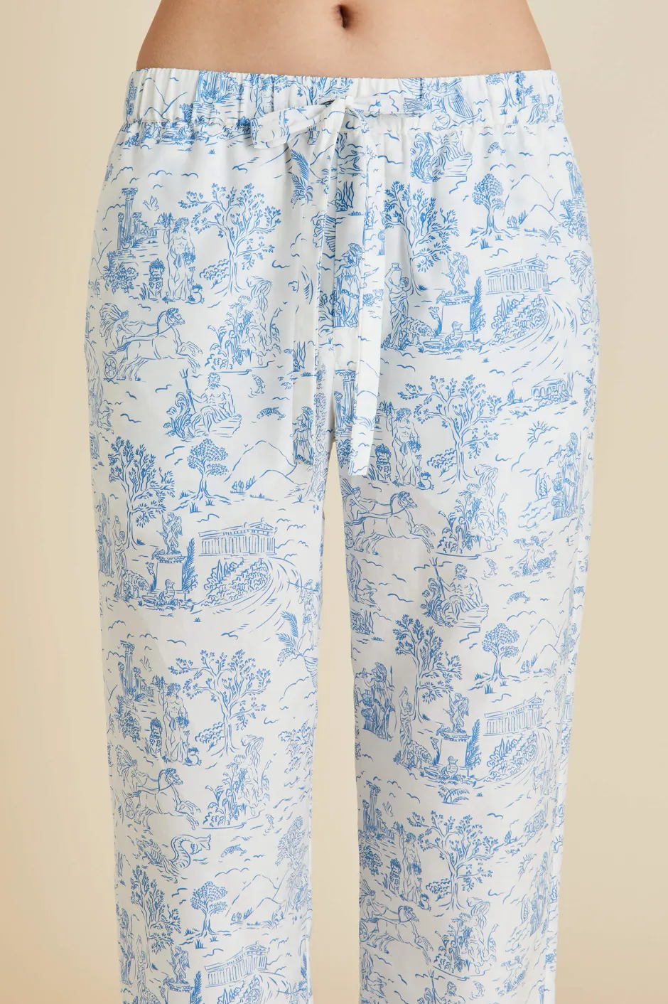 casablanca_eros_ivory_toile_de_jouy_pajamasin_cottonsilk_5.webp Flash Sale Olivia von Halle Casablanca Eros Toile de Jouy Pajamasin Cotton-Silk Ivory