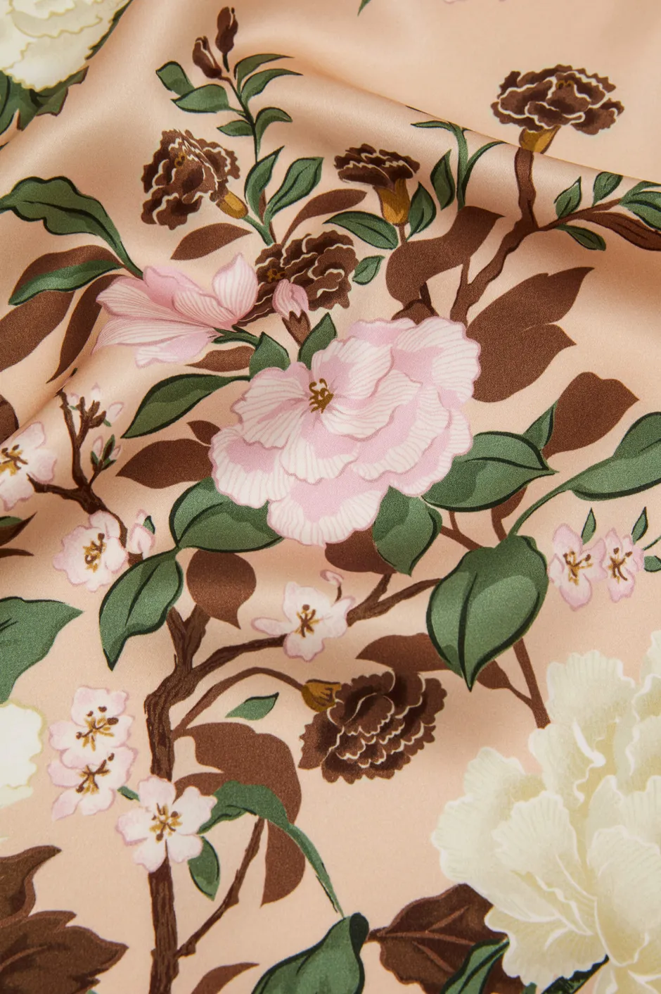 celeste_tirtoff_cream_floral_nightshirtin_silk_satin_5.webp Best Sale Olivia von Halle Celeste Tirtoff Floral Nightshirtin Silk Satin Cream