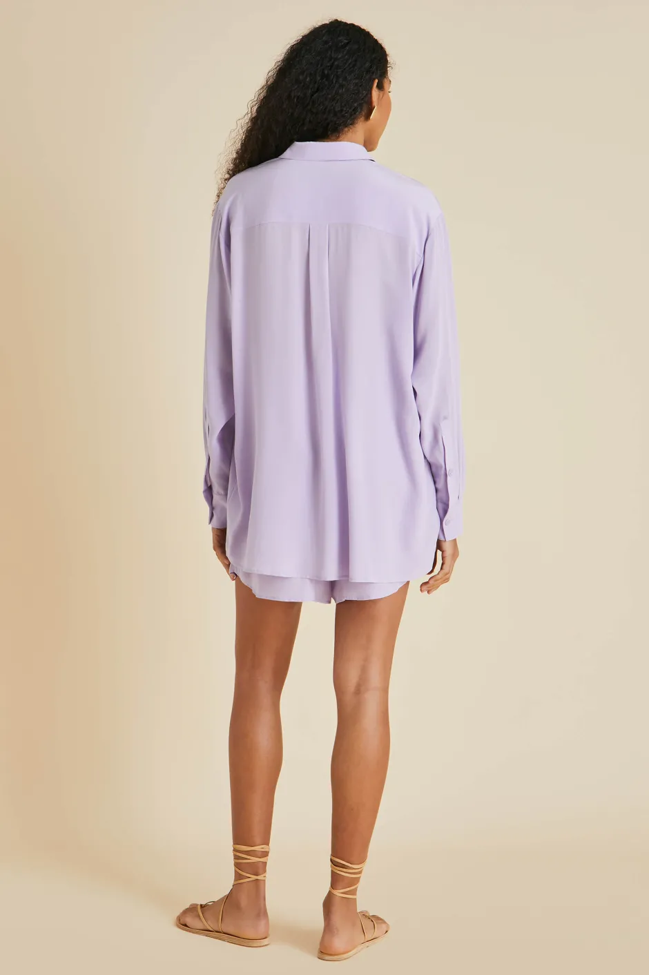 kick_lavender_pajamasin_silk_crpe_de_chine_3.webp Cheap Olivia von Halle Kick Pajamasin Silk Crêpe de Chine Lavender