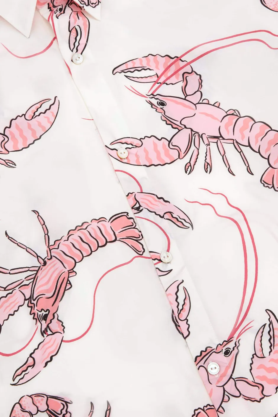 kick_prometheus_pink_lobster_pajamasin_cottonsilk_5.webp Shop Olivia von Halle Kick Prometheus Lobster Pajamasin Cotton-Silk Pink