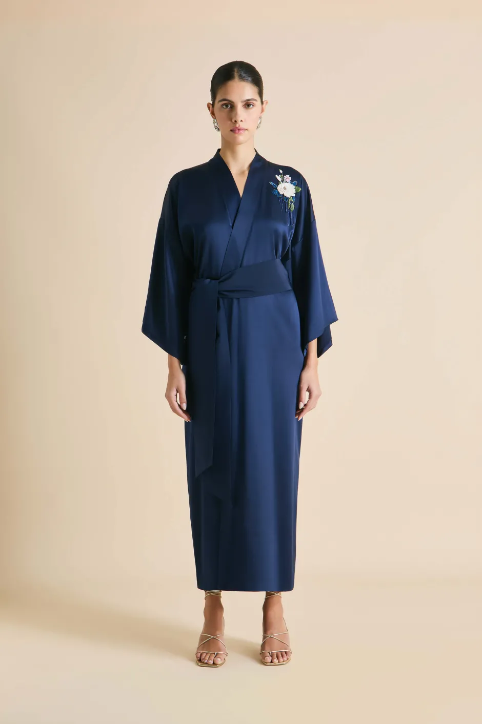 queenie_harmonies_navy_embellished_robein_silk_satin_2.webp Store Olivia von Halle Queenie Harmonies Embellished Robein Silk Satin Navy