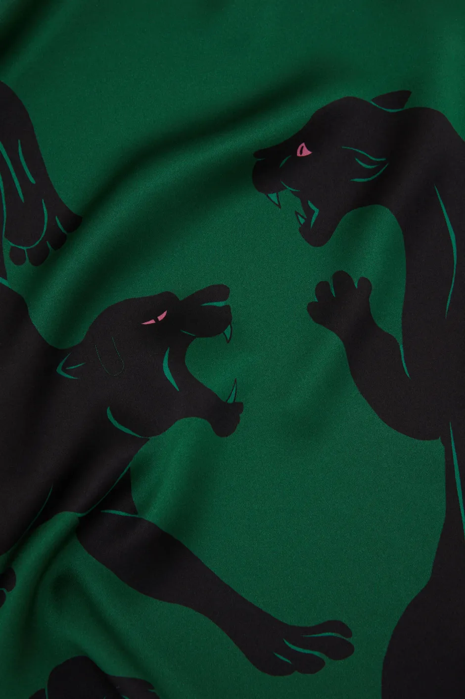 queenie_poiret_green_panther_robein_silk_satin_5.webp New Olivia von Halle Queenie Poiret Panther Robein Silk Satin Green
