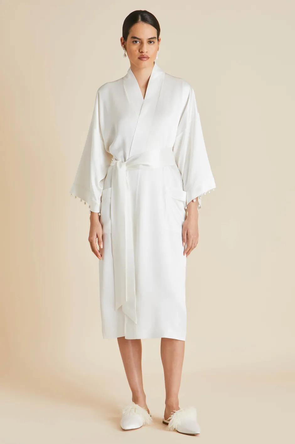sabine_ivory_pearl_robein_silk_satin_3.webp Clearance Olivia von Halle Sabine Pearl Robein Silk Satin Ivory