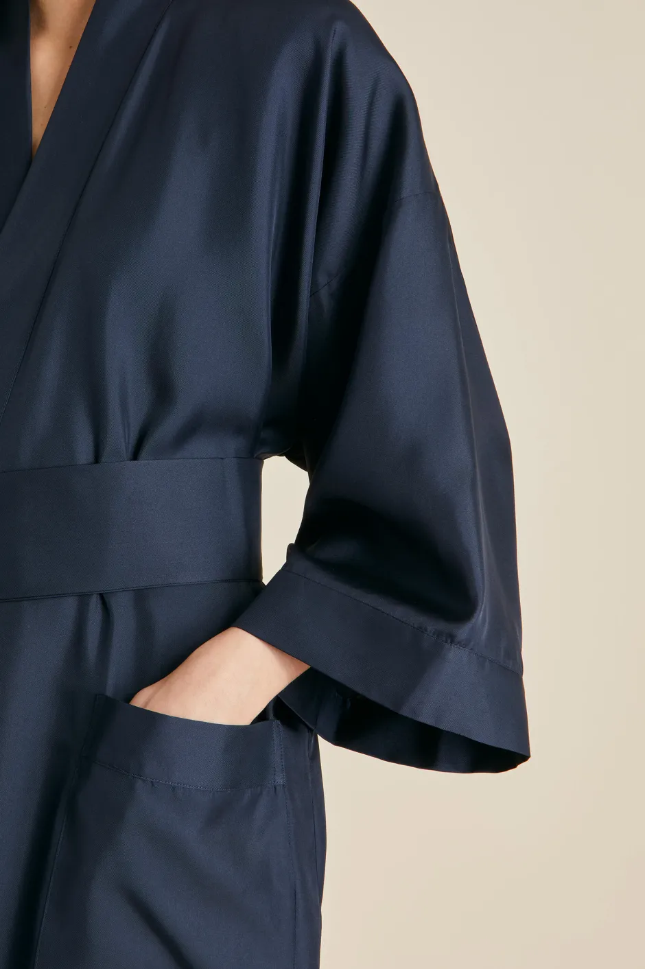 sabine_navy_robein_silk_twill_3.webp Best Sale Olivia von Halle Sabine Robein Silk Twill Navy