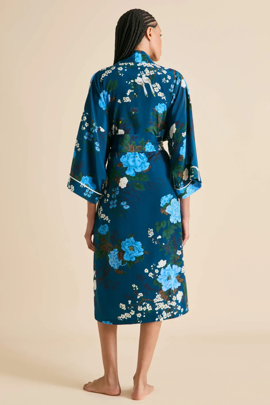 sabine_tibatant_blue_floral_robein_silk_crpe_de_chine_3.webp Discount Olivia von Halle Sabine Tibatant Floral Robein Silk Crêpe de Chine Blue