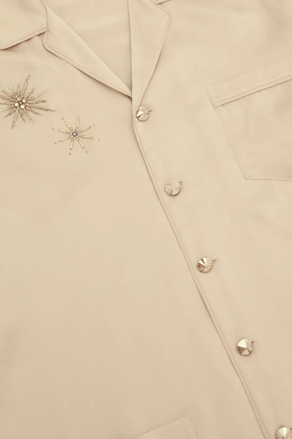 yves_celestine_caramel_embellished_pajamasin_sandwashed_silk_8.webp Outlet Olivia von Halle Yves Celestine Caramel Embellished Pajamasin Sandwashed Silk