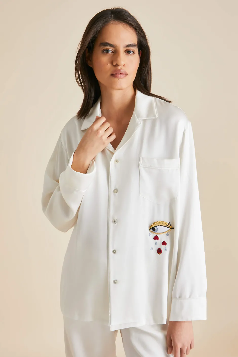 yves_desire_ivory_pajamasin_silk_satin_3.webp Cheap Olivia von Halle Yves Desire pajamasin Silk Satin Ivory