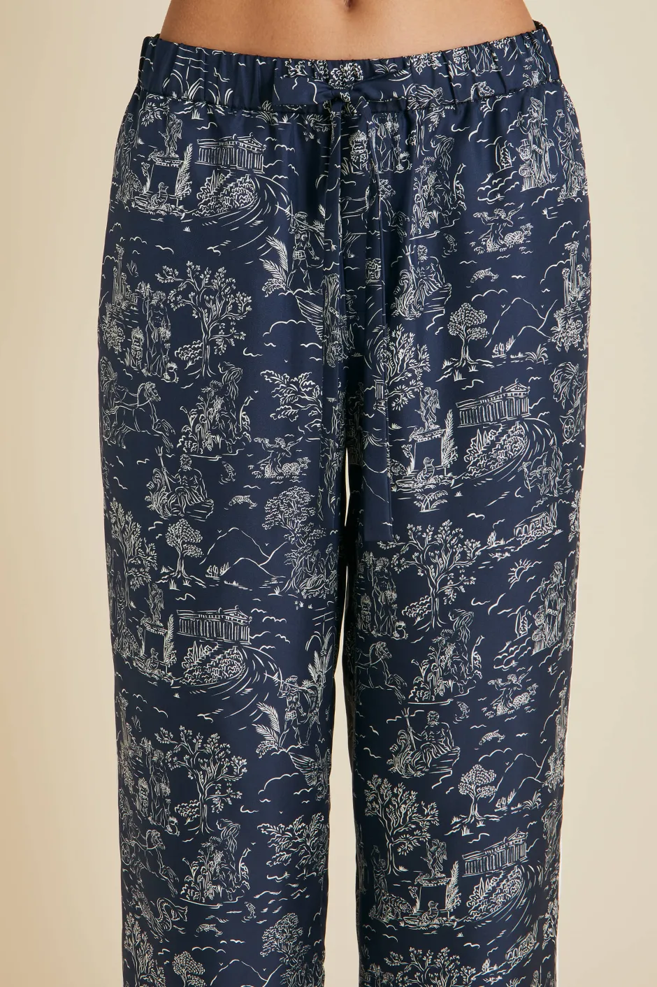 yves_erebus_navy_toile_de_jouy_pajamasin_silk_twill_4.webp Cheap Olivia von Halle Yves Erebus Toile de Jouy Pajamasin Silk Twill Navy