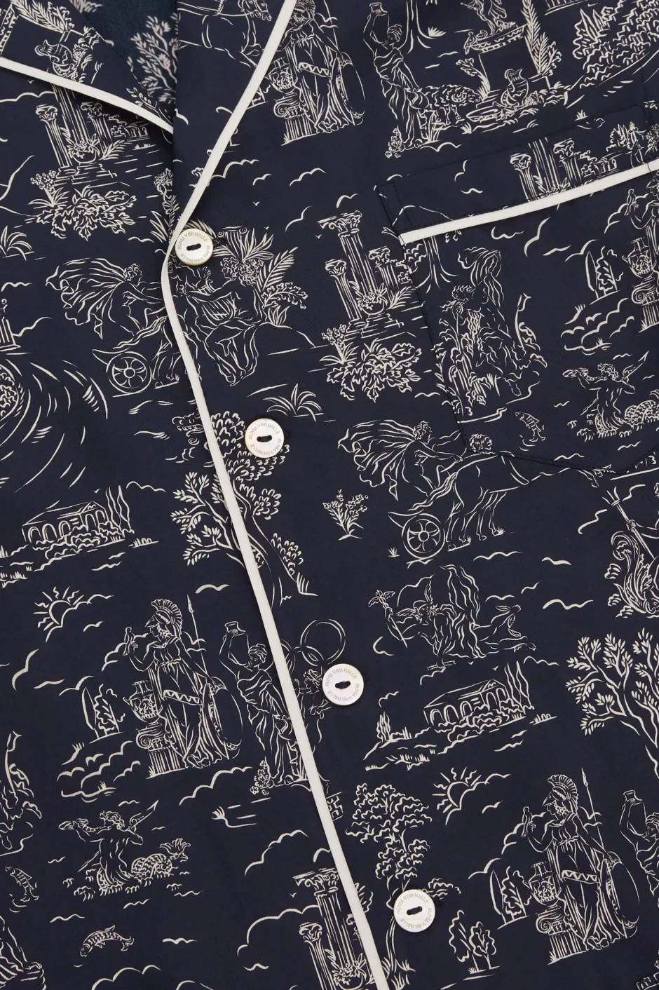 yves_erebus_navy_toile_de_jouy_pajamasin_silk_twill_5.webp Cheap Olivia von Halle Yves Erebus Toile de Jouy Pajamasin Silk Twill Navy